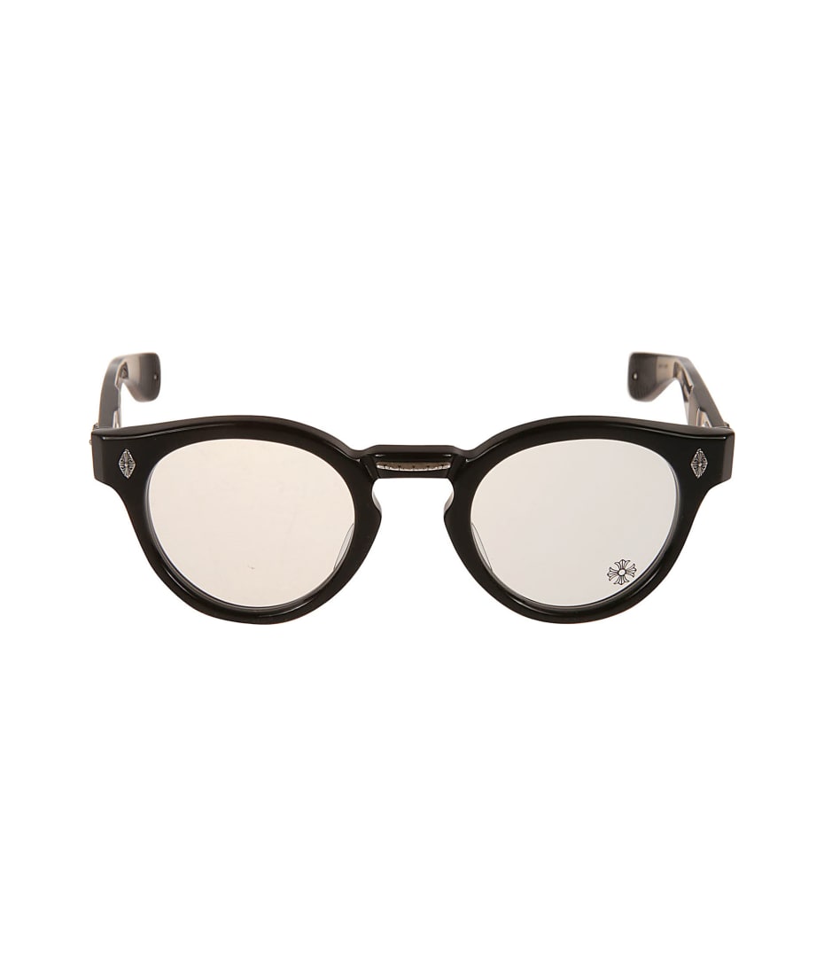 クロムハーツ PETER ARNELL Chrome Hearts PETER ARNELL BK/GP Glasses Frame - SRM