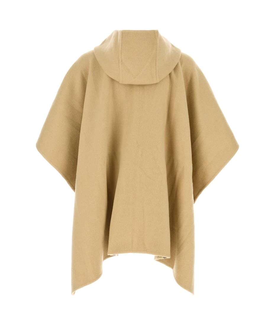 ポンチョ・ケープ Burberry Beige cashmere reversibile cape (8096340 B9719) Burberry Beige cashmere reversibile cape (8096340 B9719