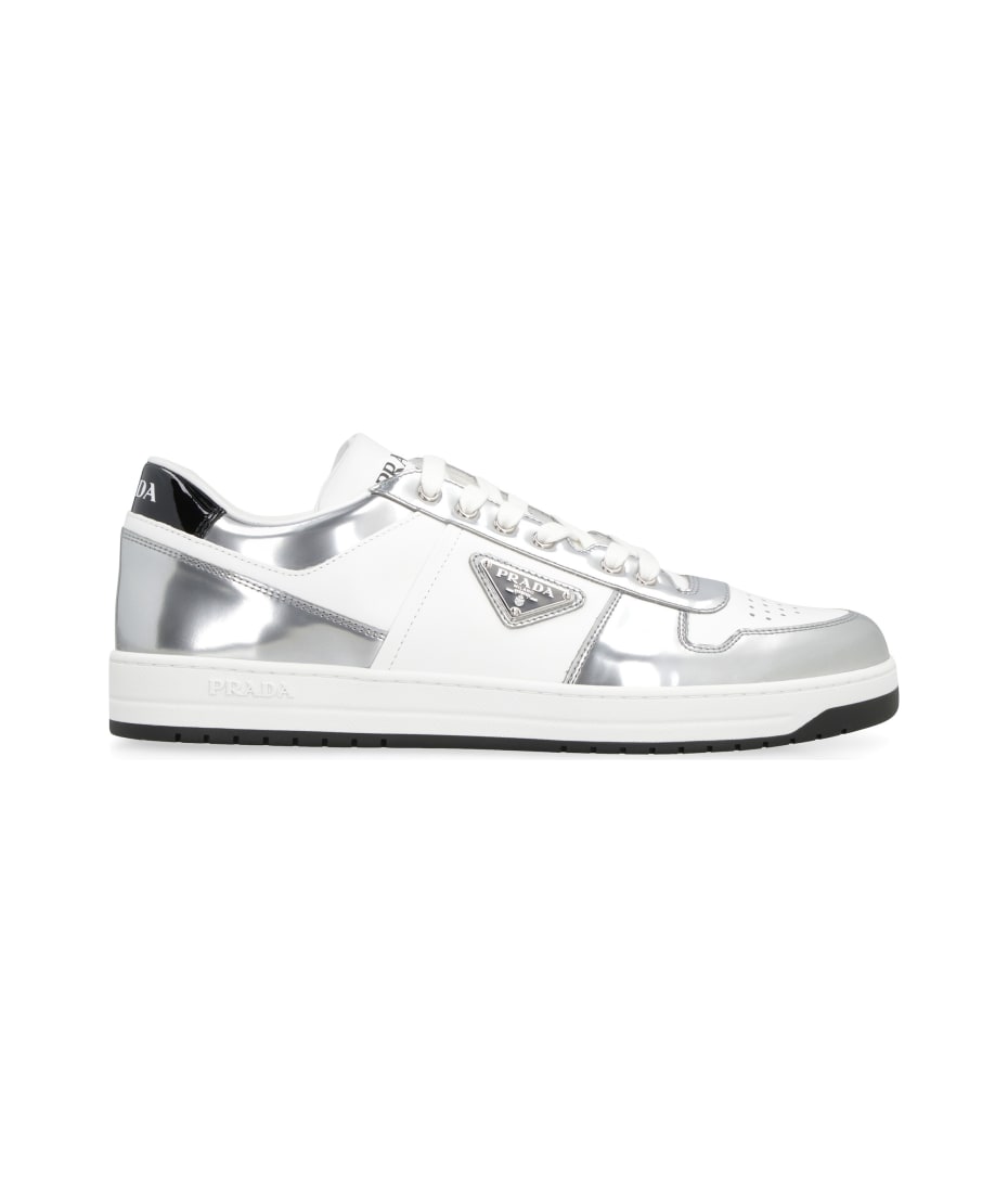 Prada District Leather Low-top Sneakers | italist