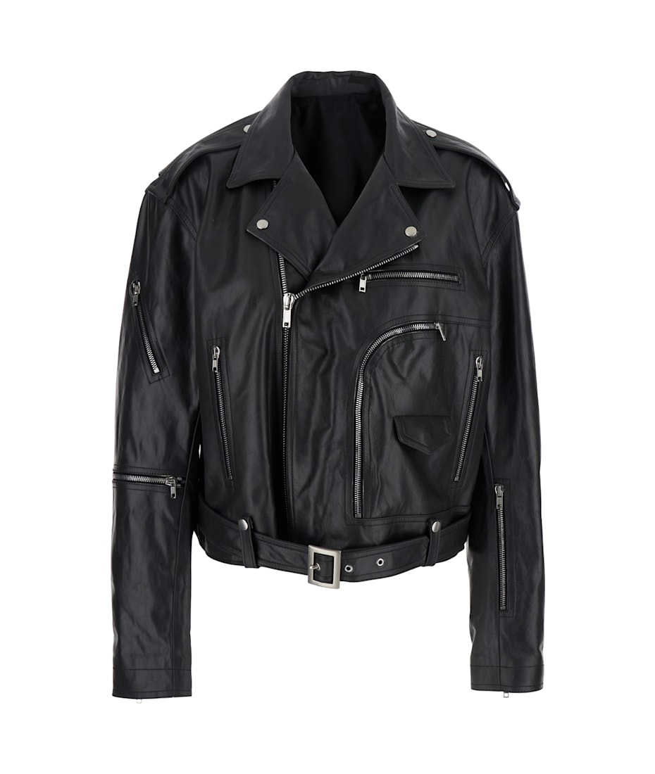 ジャケット RICK OWENS FW22 CROPPED JACKET (DS02B4706_VS34) Rick Owens Jacket | italist