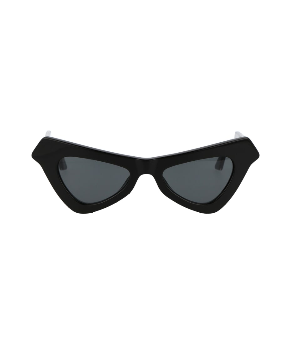 Womens Sunglasses Marni Sunglasses Marni Fairy Pools Havana Acetate Sunglasses in Black 