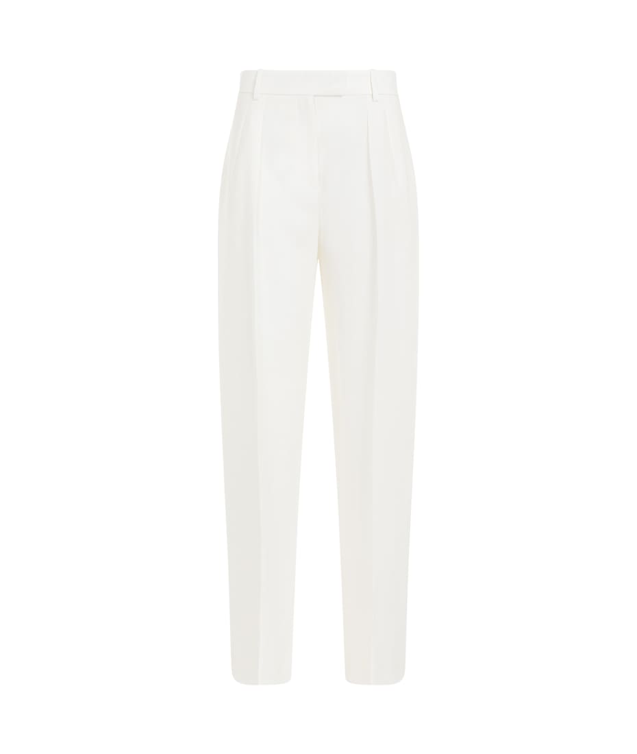 パンツ THE ROW ANTONE PANT The Row Women's' Antone Linen Pants in White | LN-CC®