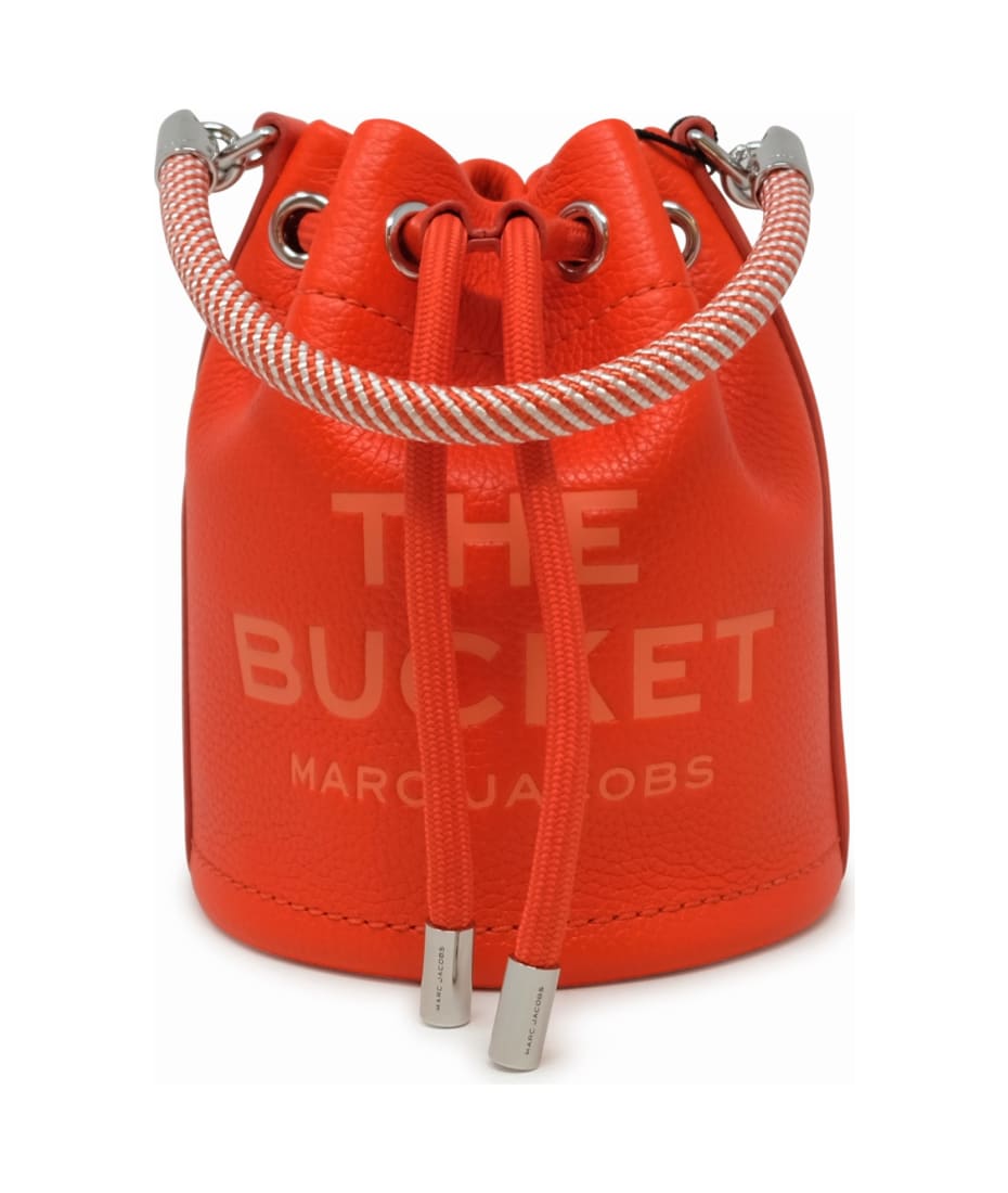 Marc Jacobs Leather Buckets in Red
