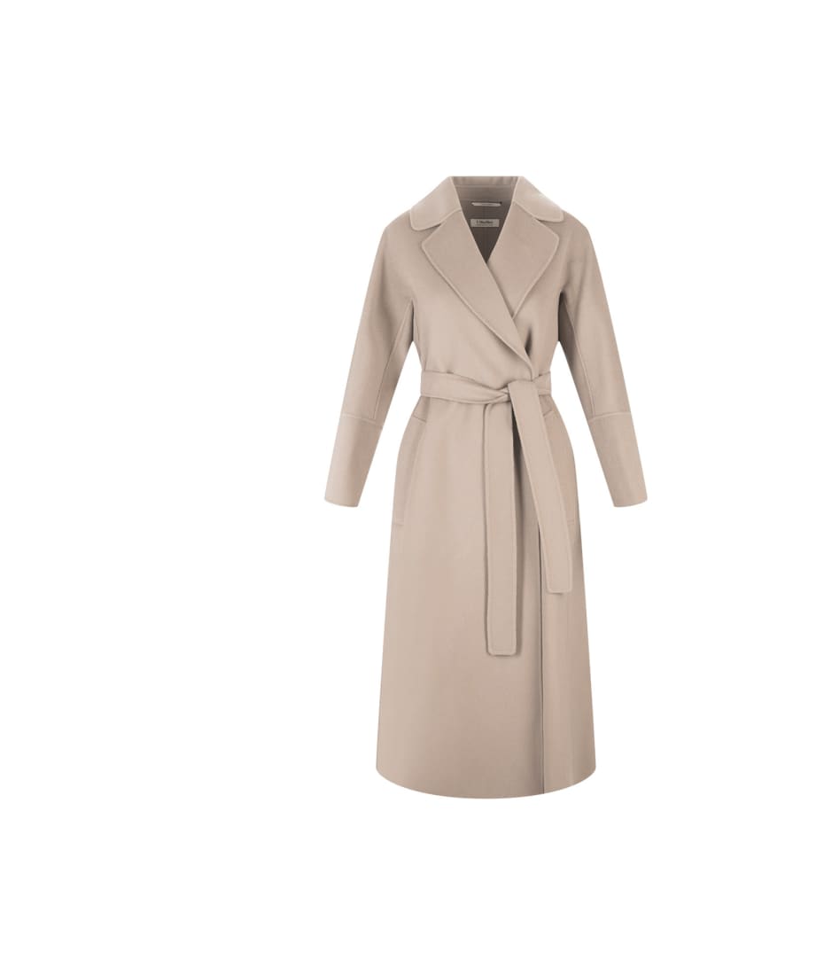Max Mara☆24SS ELISA ウール素材 コート GREY EU40 S Max Mara Light Grey Elisa Coat | italist