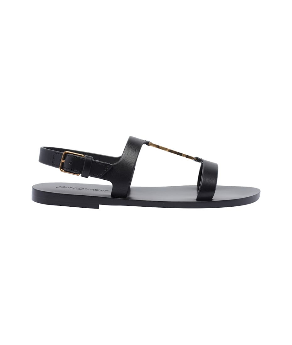 Saint Laurent Cassandre Sandals | italist