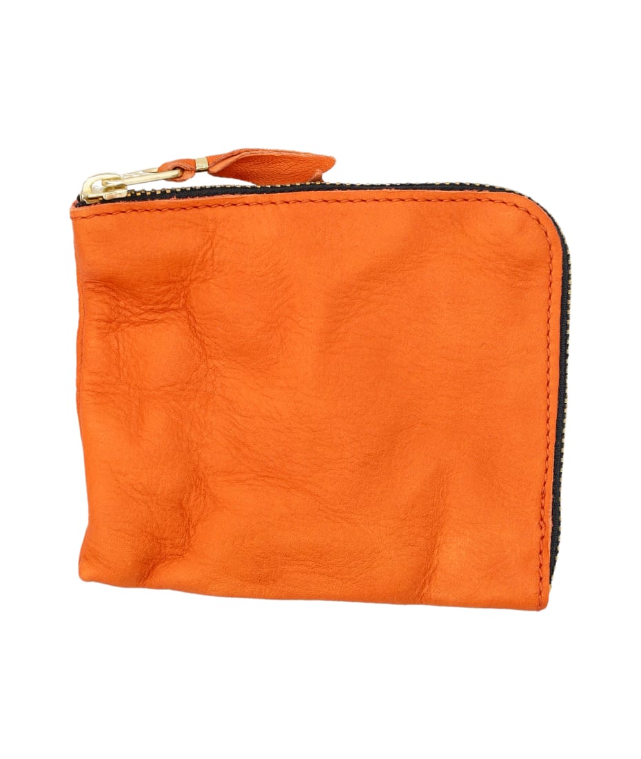 Comme des Garçons Wallet Washed Zip Around Wallet | italist
