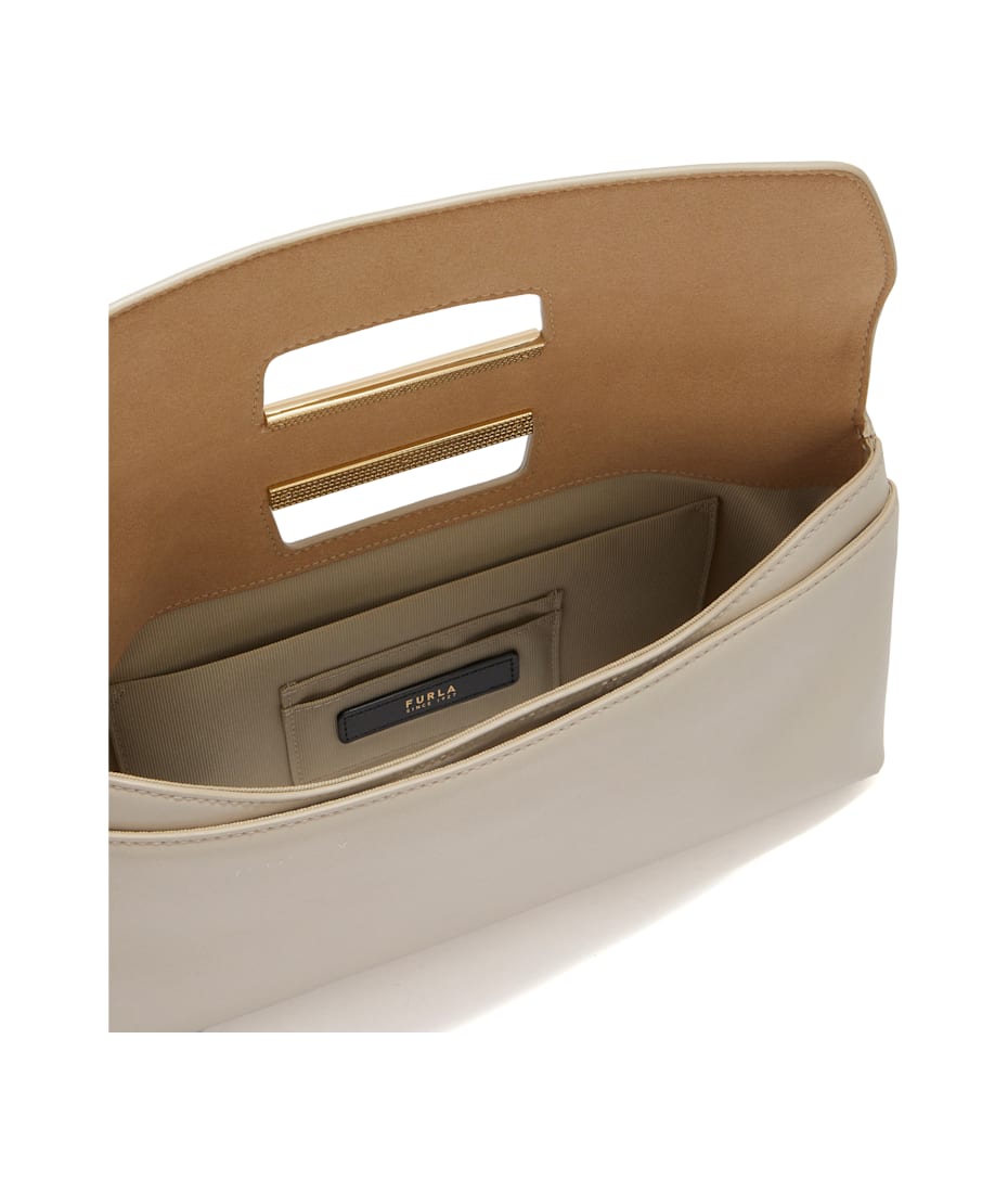 ハンドバッグ FURLA WE00644 BX3104 O6000 Handbags giada leather pouch bag FURLA clutch Giada Pouch Vaniglia | Buy bags, purses