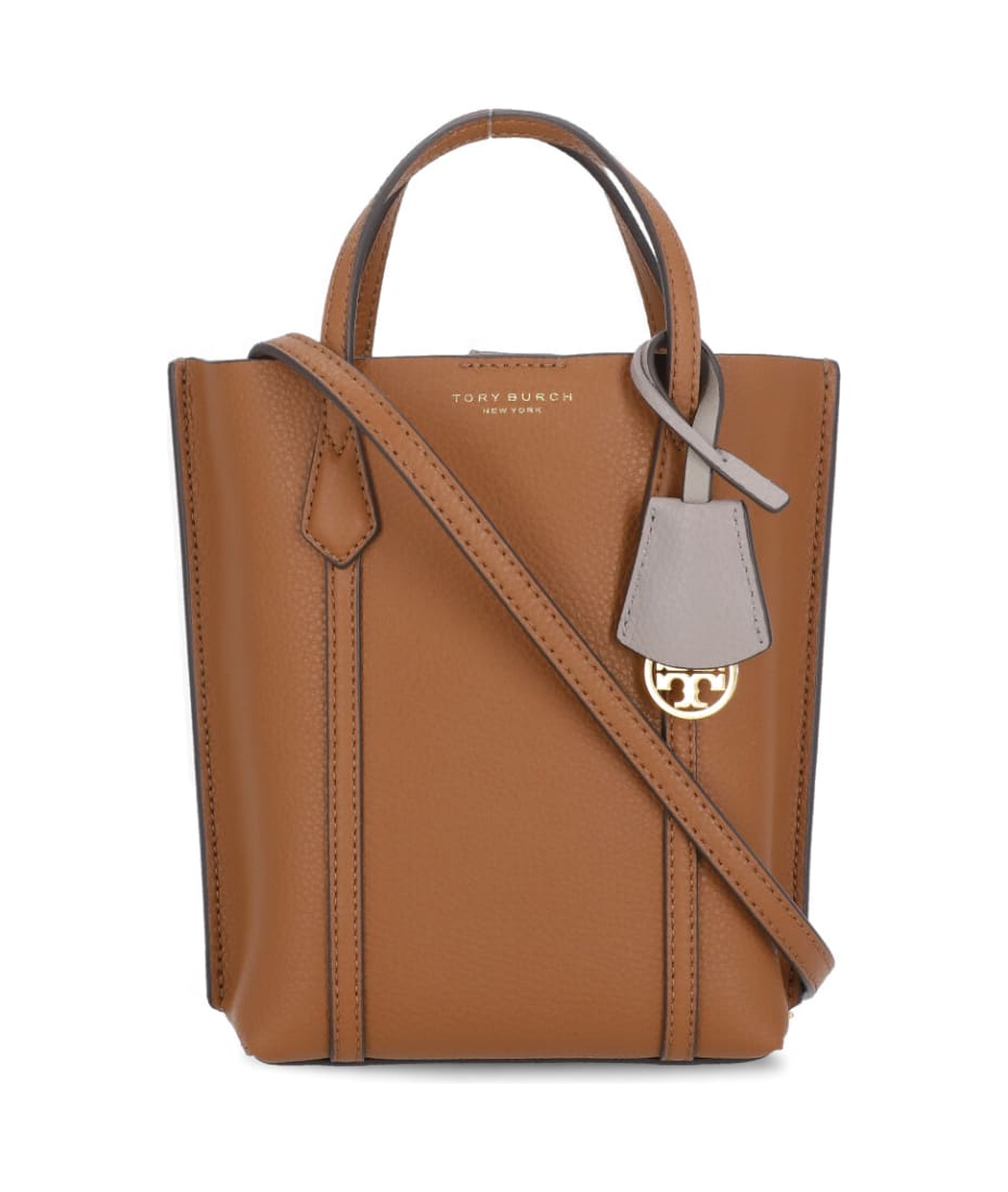 Tory Burch Mini Perry Leather Tote Bag