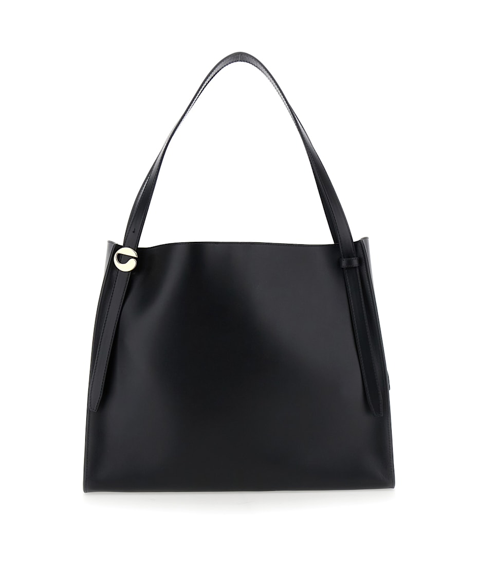 トートバッグ Coperni FW25 LOGO BELT TOTE BAG (COPBA77F6012B BLK) Coperni Logo Belt Tote Bag | italist