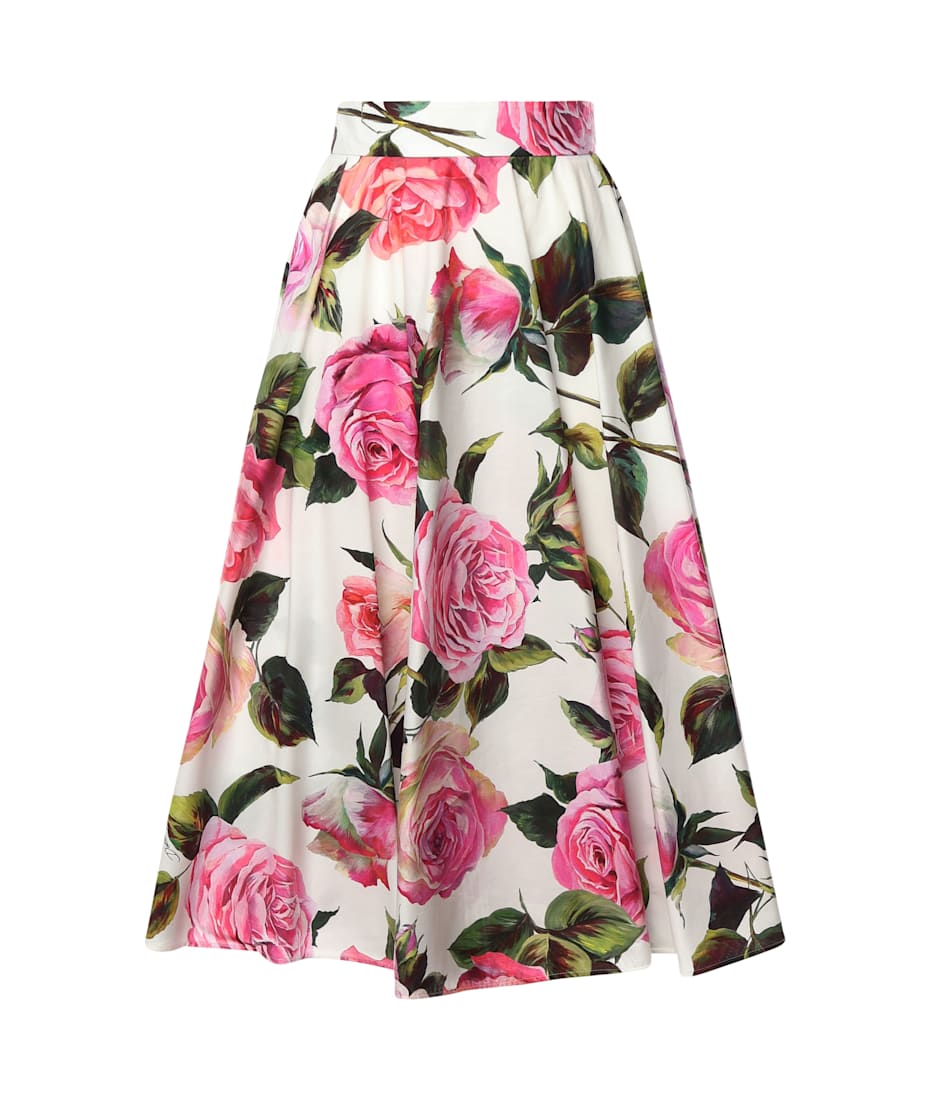 ワンピース DOLCE  GABBANA Women Mid Skirts F6GAUT FU2L8 F0473 PINK Luxury skirts: mini, maxi, long, midi | Dolce&Gabbana®