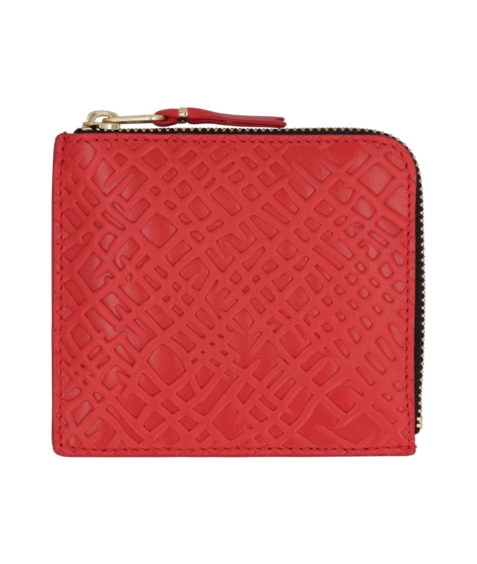 【関税&送料込】Comme Des Garcons Wallet Portafoglio In Pell Comme des Garçons Wallet Leather Zipped Coin Purse | italist