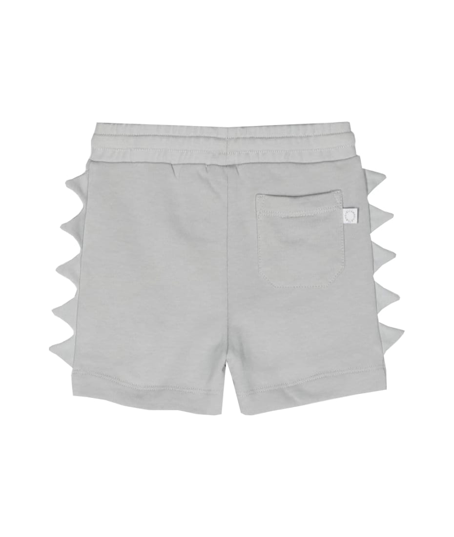 Stella McCartney Kids Cotton Shorts - Grey