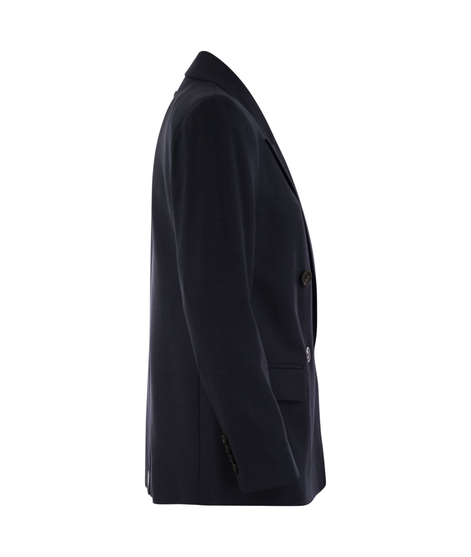 スーツ PESERICO Viscose blend double-breasted blazer Peserico Viscose Blend Double-breasted Blazer | italist