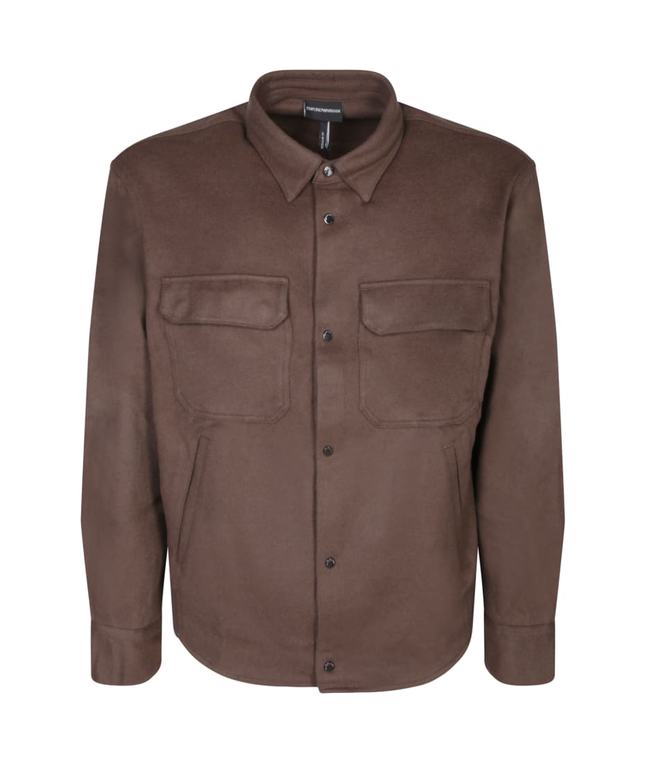 Armani overshirt hot sale