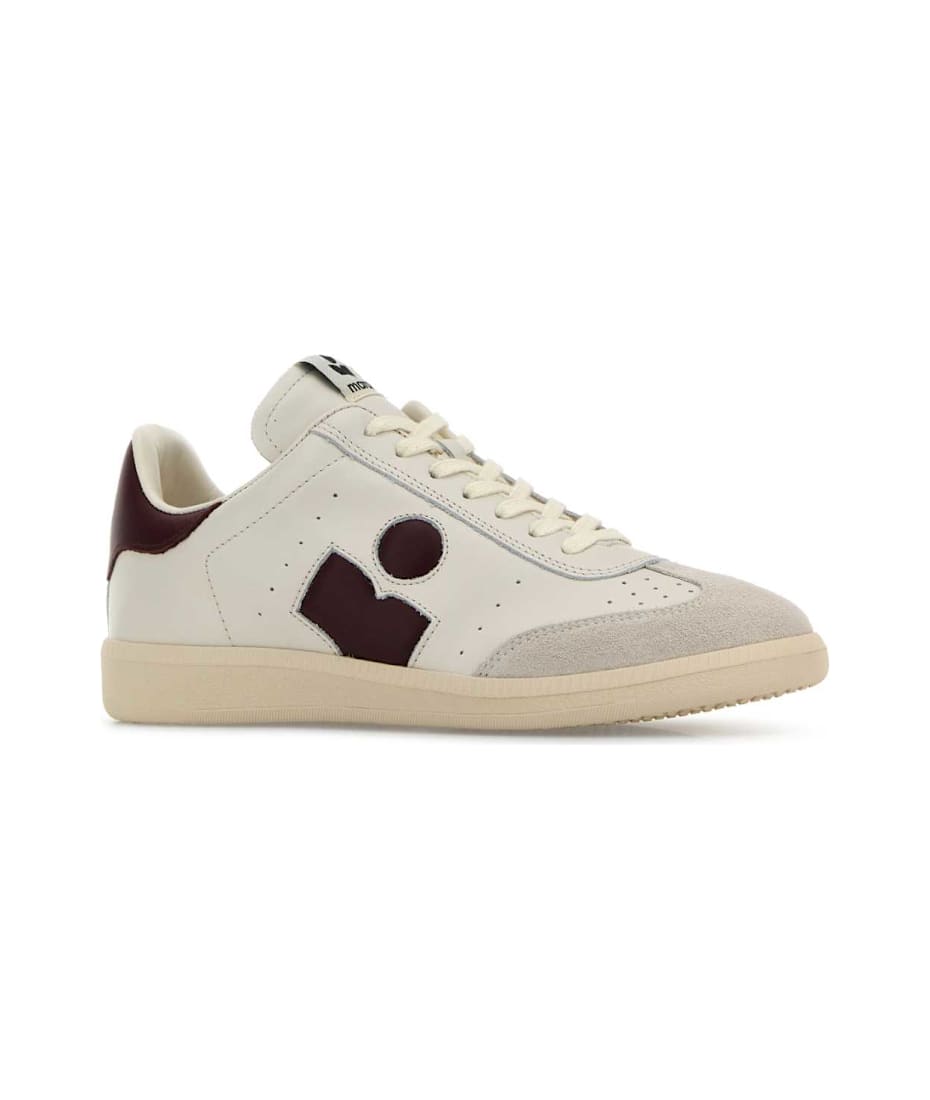 スニーカー Isabel Marant White leather Bryce sneakers Isabel Marant Bryce Leather Sneakers | Saks Fifth Avenue