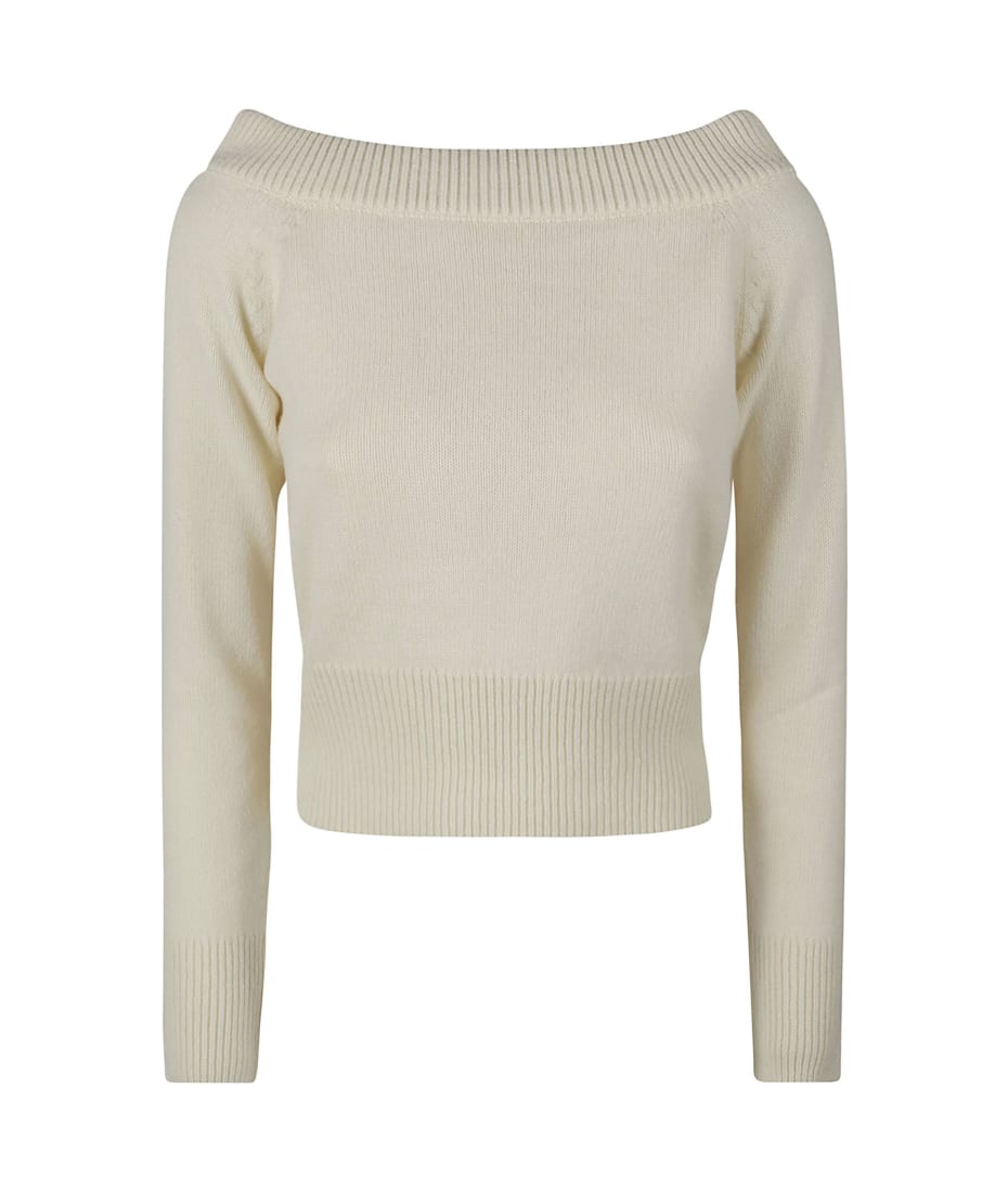 Alexander mcqueen discount cropped sweater