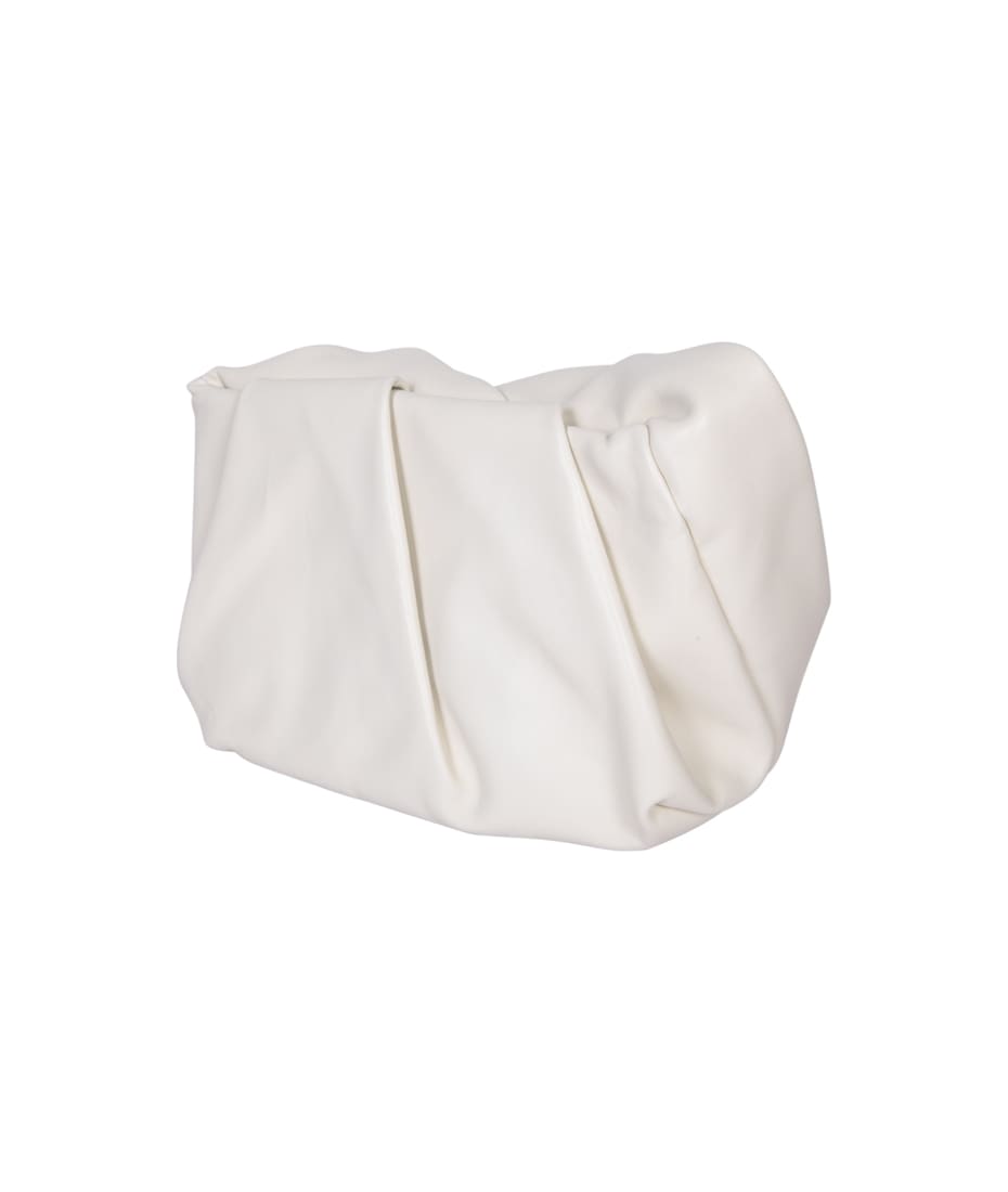 【送料&関税込】Burberry Ivory Nappa Leather Rose Clutch Burberry Ivory Nappa Leather Rose Clutch | italist
