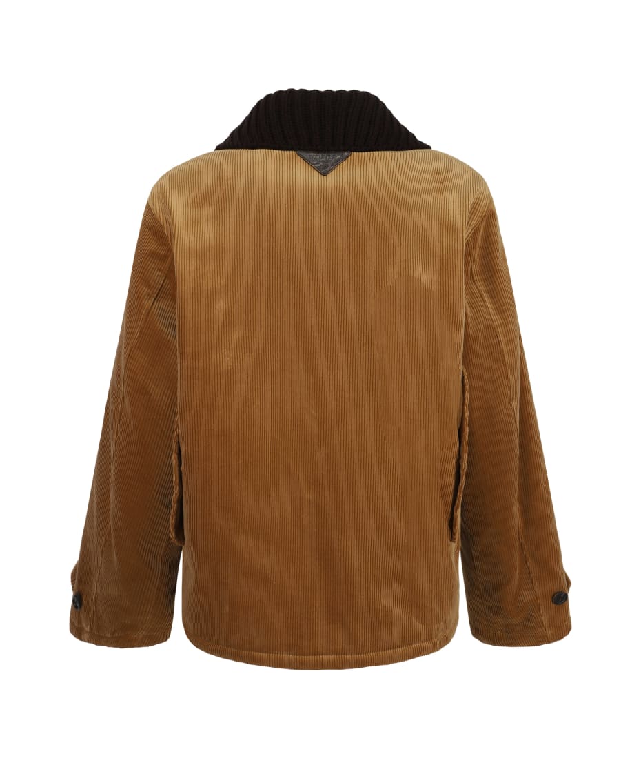PRADA プラダ ブルゾン(その他) ピンク 42(M位) 4103724L0247 Prada Jacket | italist