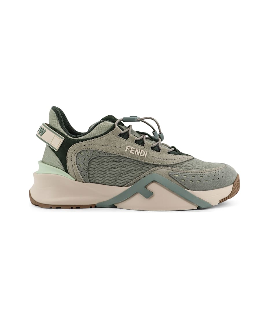 スニーカー Fendi Fendi Flow Sneakers In Mesh And Suede Fendi Flow Mesh And Suede Sneaers | italist