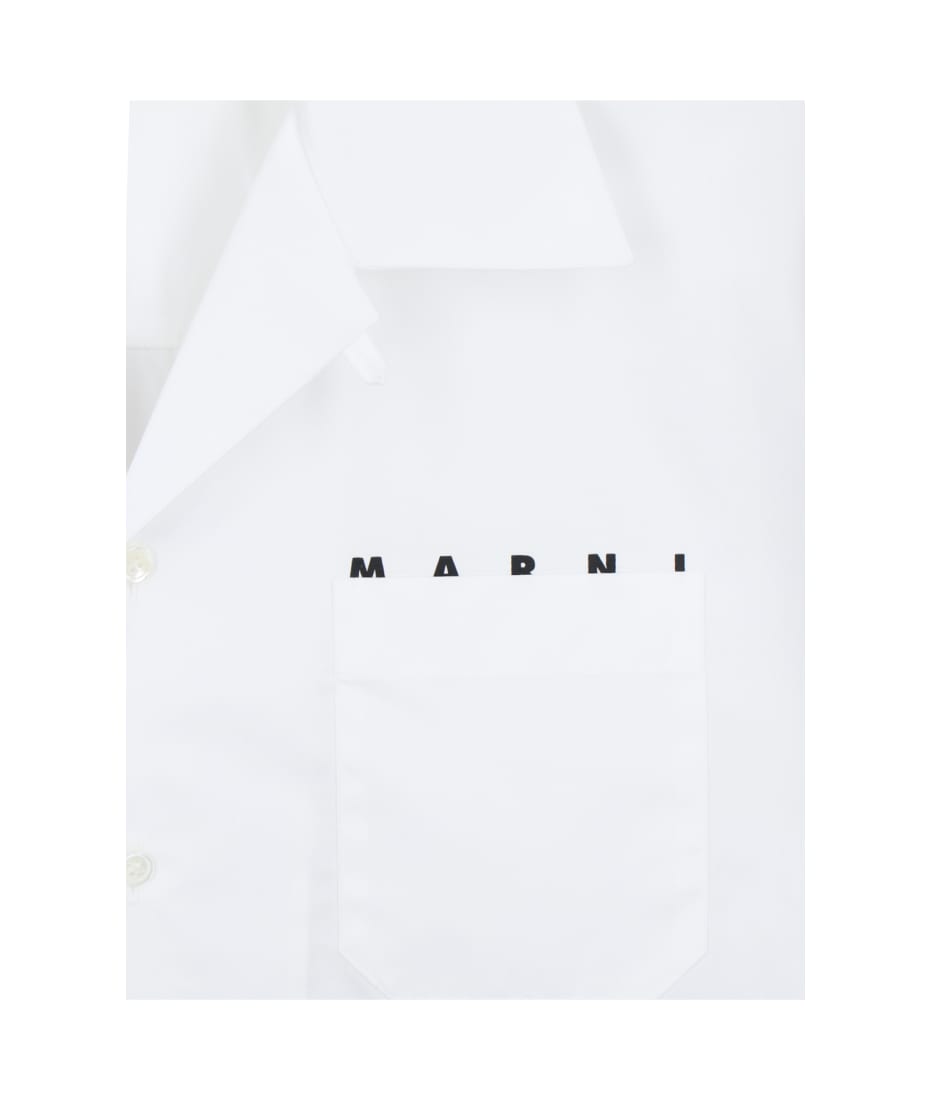 Marni Logo Bowling Shirt | italist