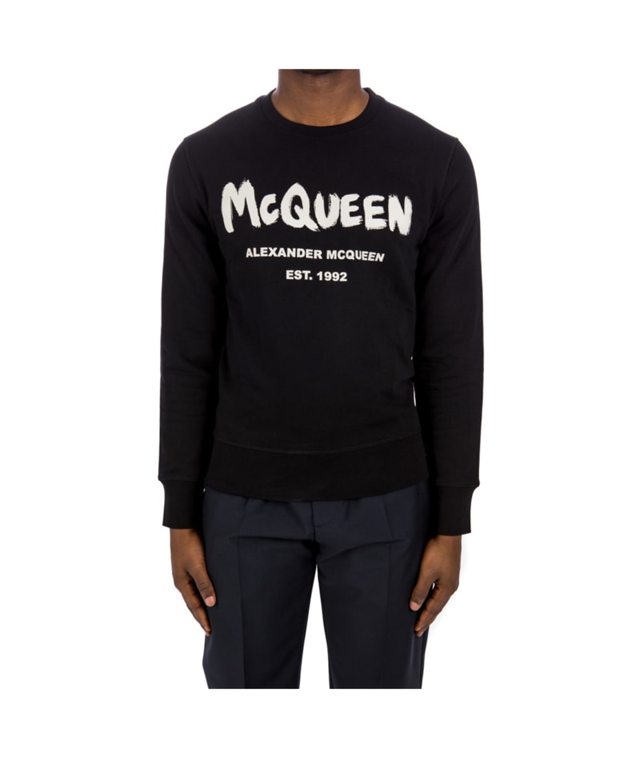 Sweatshirts & Sweaters Alexander Mcqueen - Logo printed sweatshirt -  662578QRZ710901
