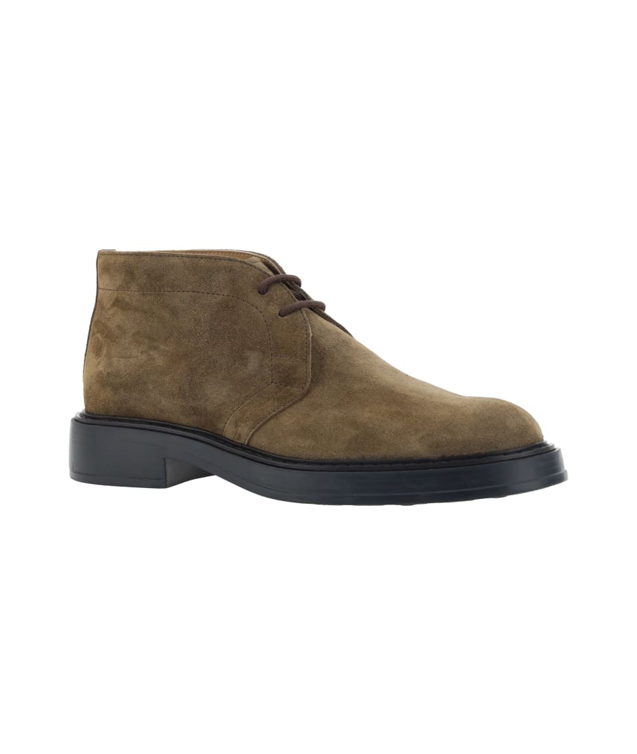 【送料&関税込】Tod's Desert Boots Man BLACK Desert Boots in Suede XXM62C0DH60RE07MCB999 | Tods