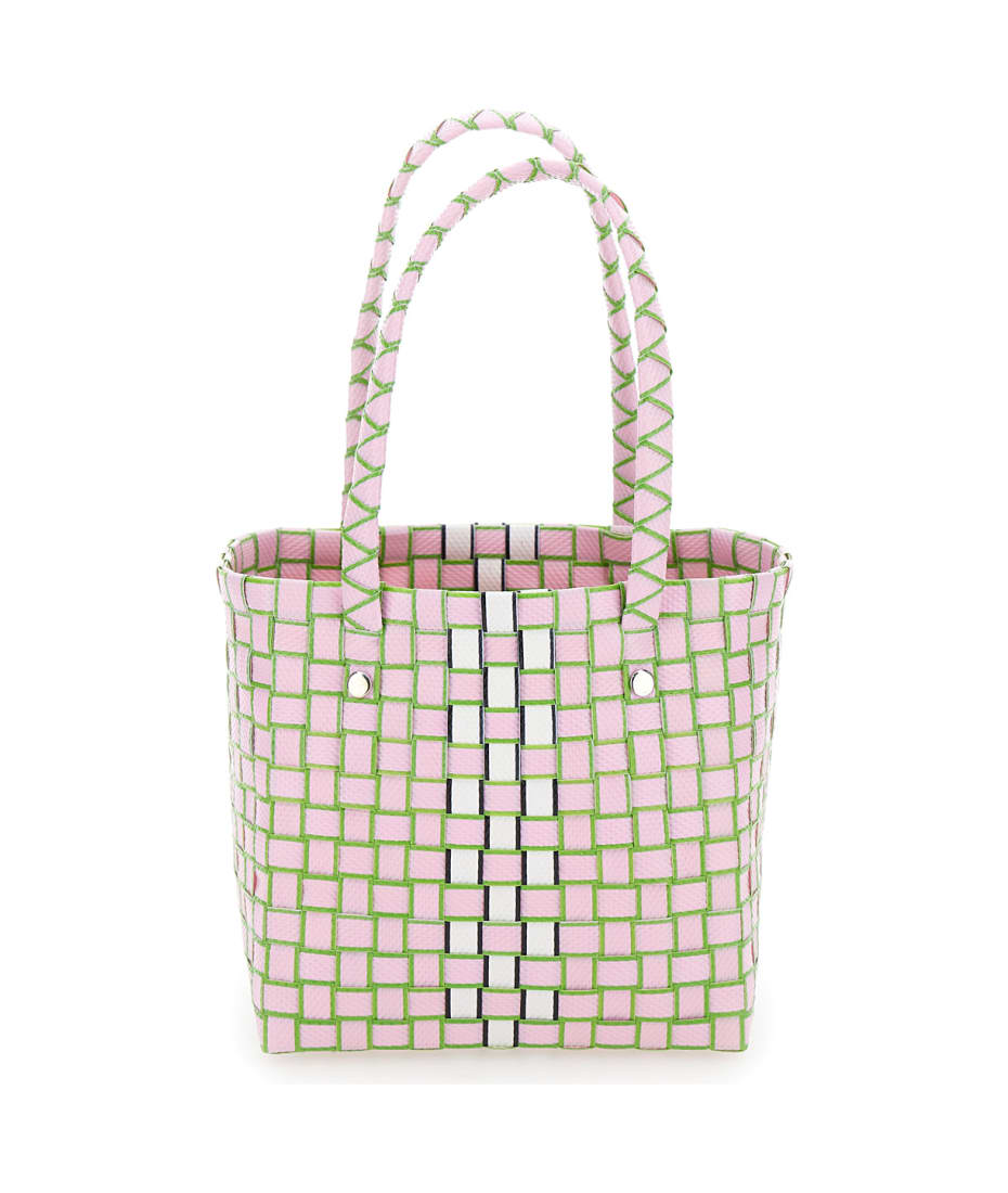 Chic Basket of Lilac and Green