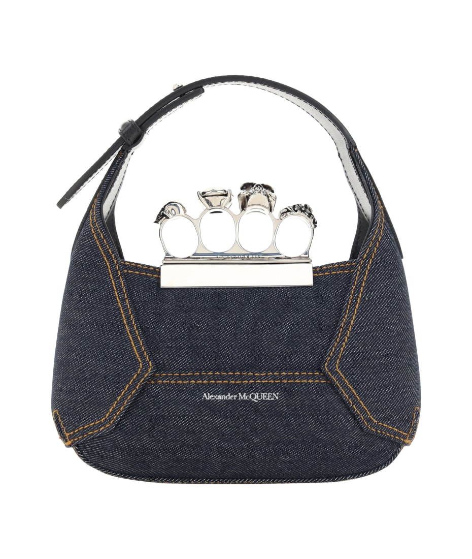 【関税&送料込】Alexander Mcqueen Jewelled Mini Hobo Bag Alexander McQueen | Jewelled Hobo Mini Handbag | Mini Bags
