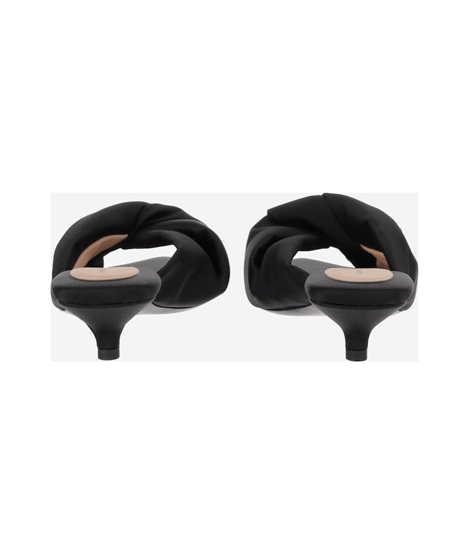 Carven Satin Heeled Sandals | italist