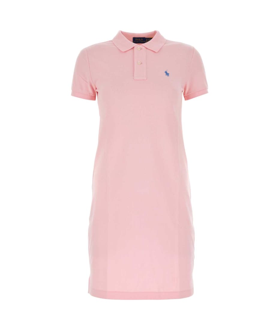 【送料&関税込】Polo Ralph Lauren Pink Piquet Polo Dress Polo Ralph Lauren Pink Piquet Polo Dress | italist