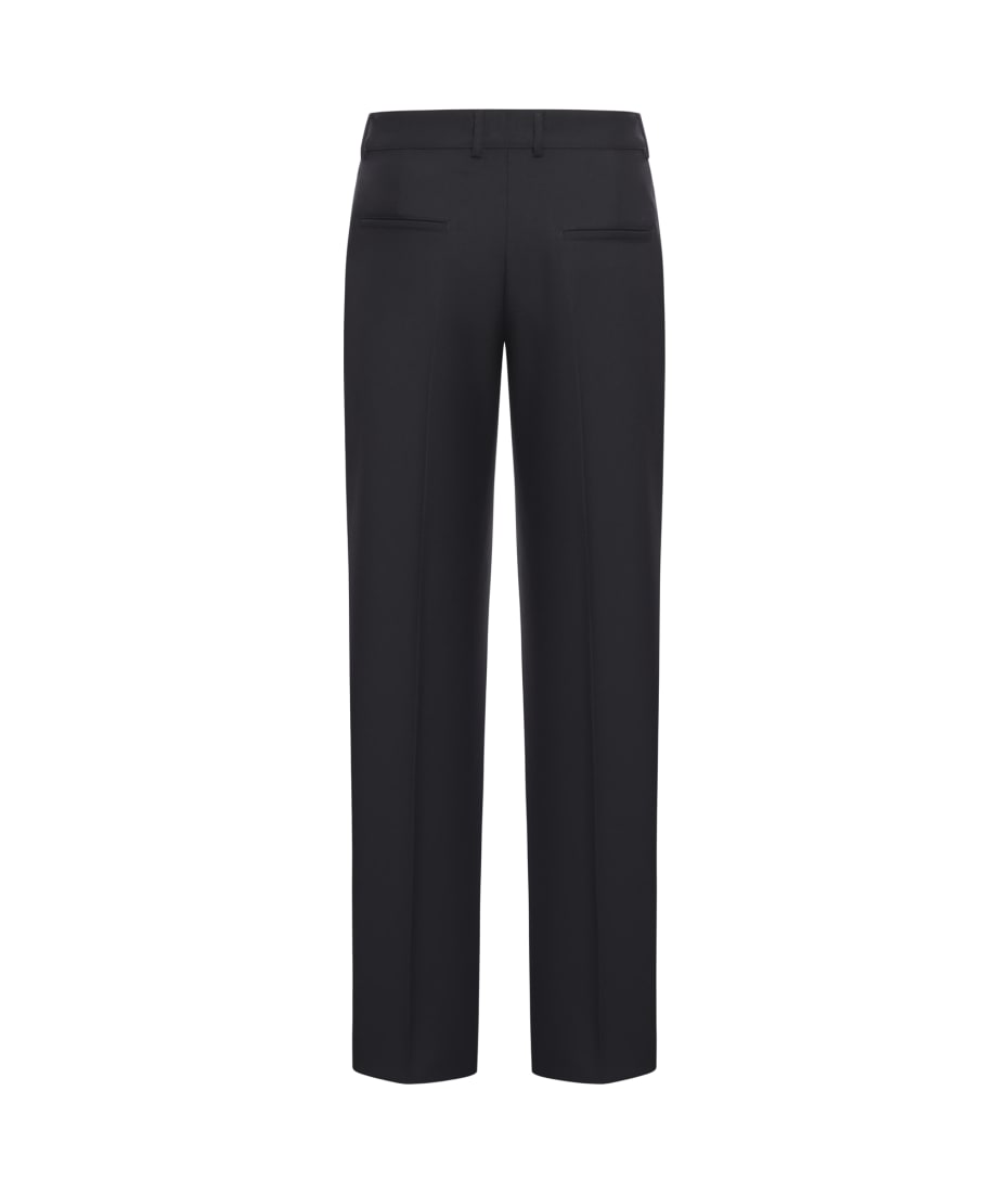 Ow Emb Drill Chino Pant Black Black