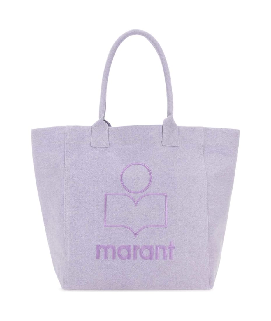 【関税込み】Yenky Shopping Bag - Isabel Marant - Cotton - Mu Isabel Marant Lilac Cotton Yenky Shopping Bag | italist