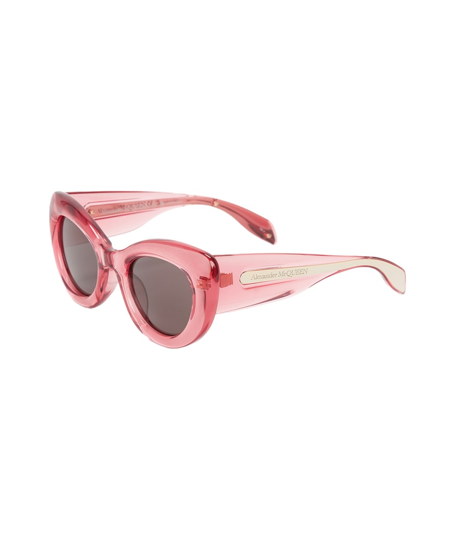 Alexander McQueen Curve Cat-Eye Sunglasses