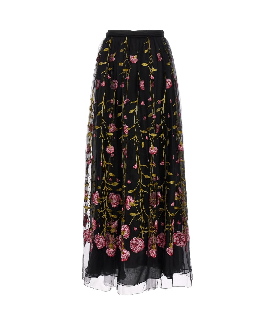 【関税込み】GIAMBATTISTA VALLI FLORAL EMBROIDERY SKIRT Giambattista Valli Floral Embroidery Skirt | italist, ALWAYS