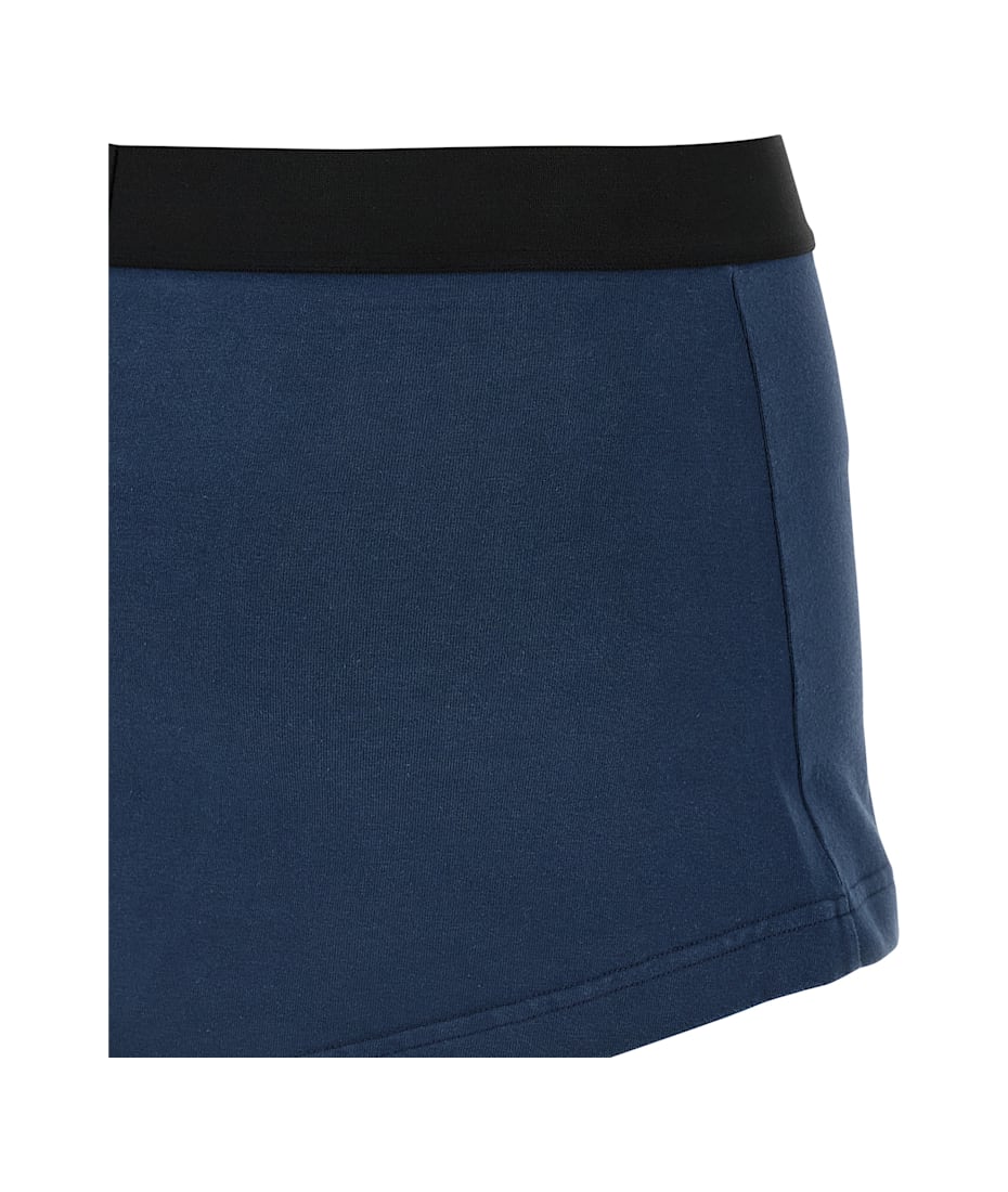 【関税＆送料込み】Balenciaga Cut Off Brief Skirt Balenciaga Cut Off Brief Skirt in Dark Blue | FWRD