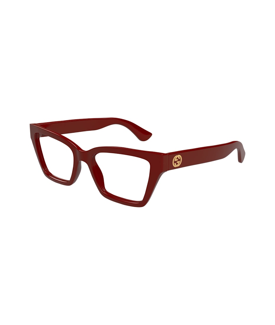 Gucci Eyewear Gucci Gg1715o Linea Gg Logo 003 Burgundy