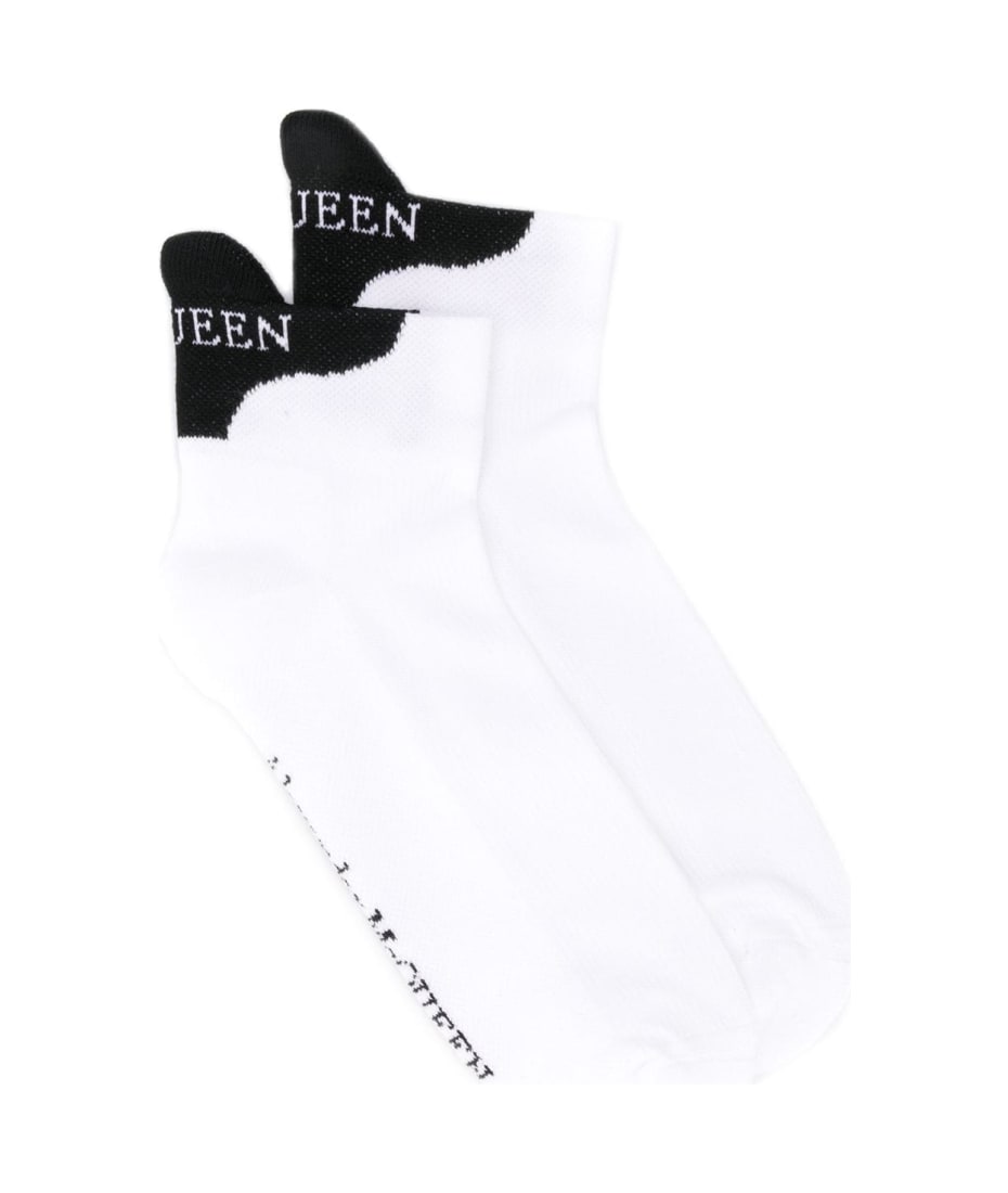 Women's Siloki Logo Cotton Socks In Black