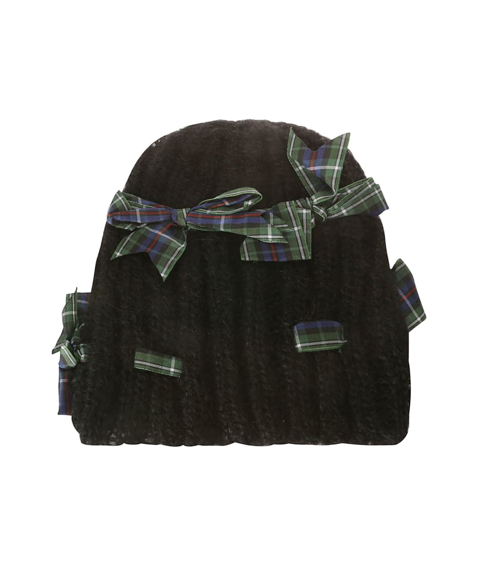帽子 chopova lowena beanie 23aw black 帽子 chopova lowena beanie 23aw black Bow Beanie Black