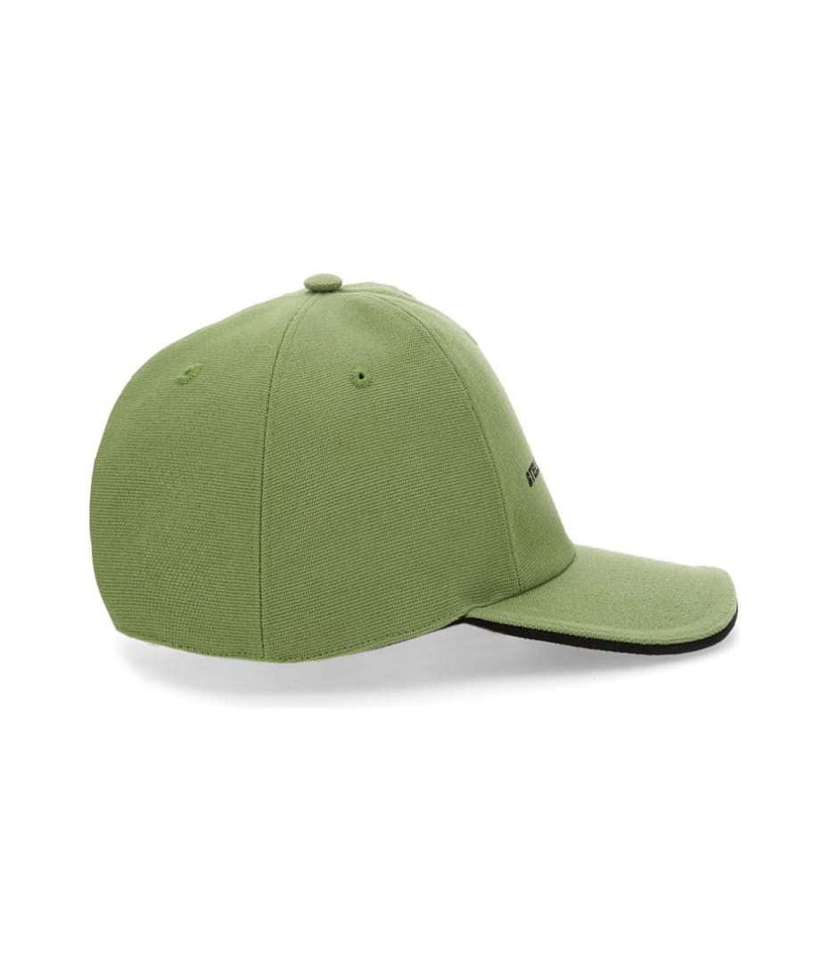 【関税&送料込】Stella Mccartney Baseball Hat With Logo Embr Stella McCartney Logo Embroidered Baseball Cap (Hats) IFCHIC.COM