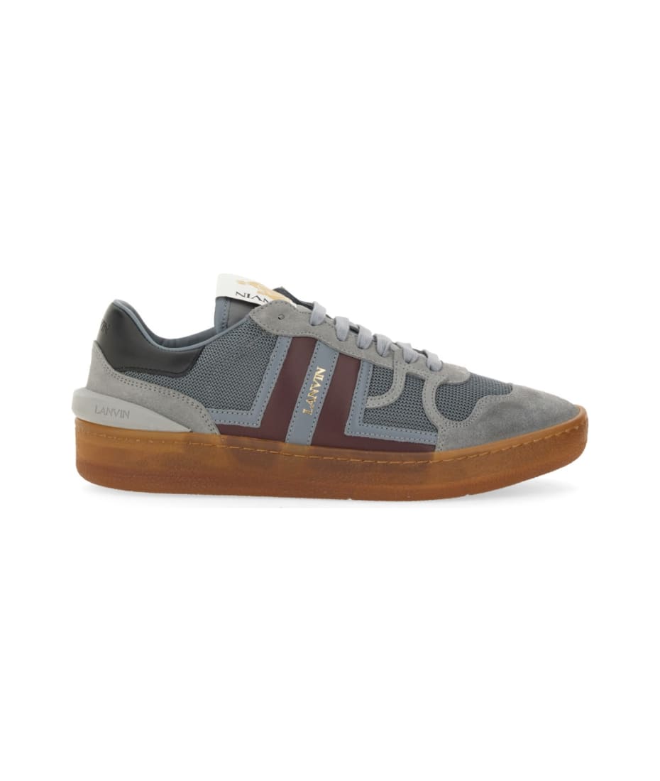 スニーカー LANVIN MESH, SUEDE AND NAPPA LEATHER SNEAKER Lanvin Lanvin Mesh, Suede And Nappa Leather Sneaker - Casual