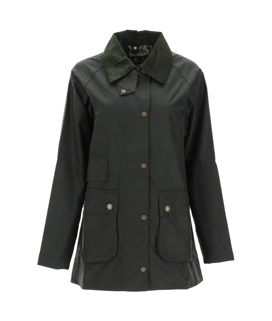 Barbour acorn wax jacket olive online