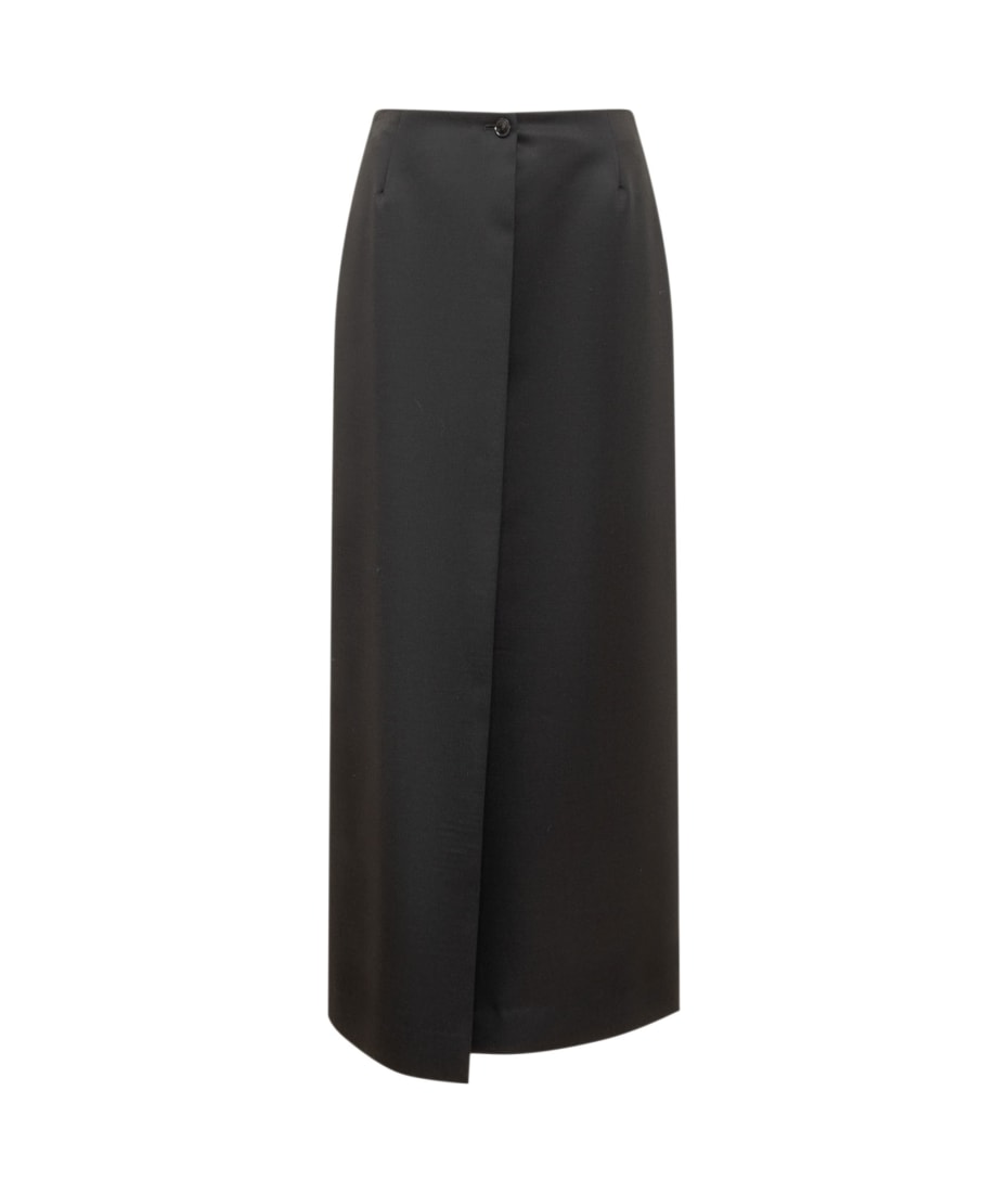Givenchy Black Wool Blend Skirt | italist