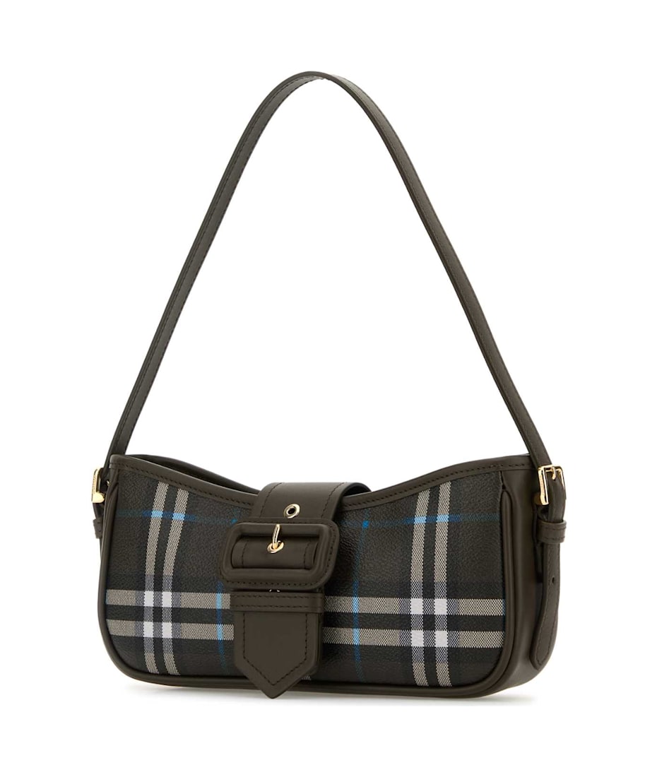 Burberry Printed Canvas Shoulder Bag | italist