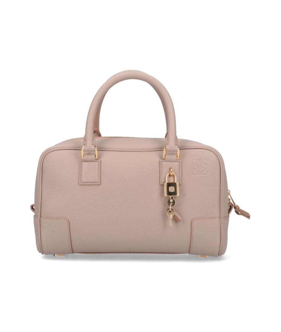 【直営・関税送料込】Amazona 23 cropped s Amazona 23 cropped bag in nappa calfskin Black - LOEWE