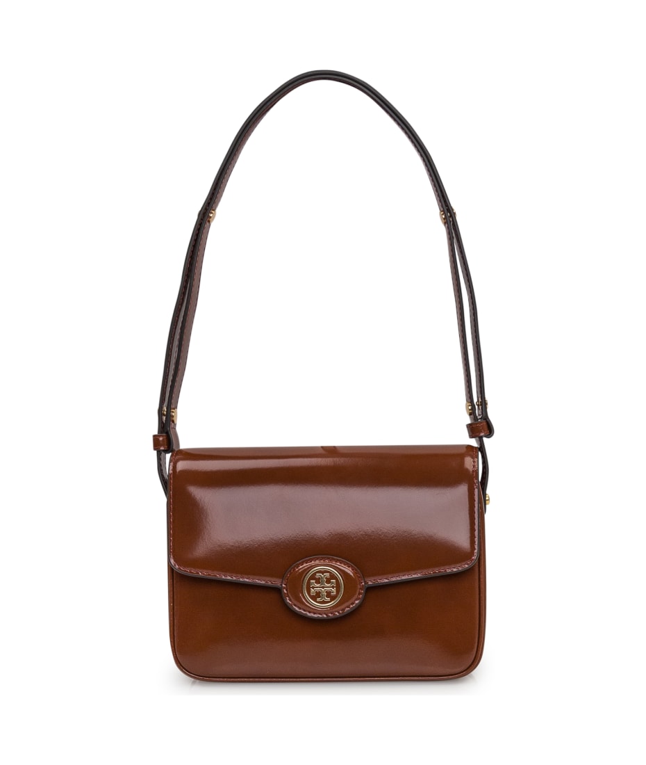 Tory Burch Off White Leather Robinson Flap Crossbody Bag Tory Burch | The  Luxury Closet