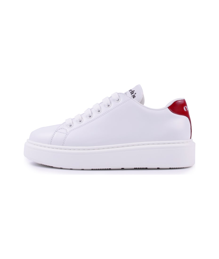 VIP【関税送料無料】希少 CHURCH'S IVORY LEATHER SNEAKERS Church's Sneakers Size 36. 5 EU