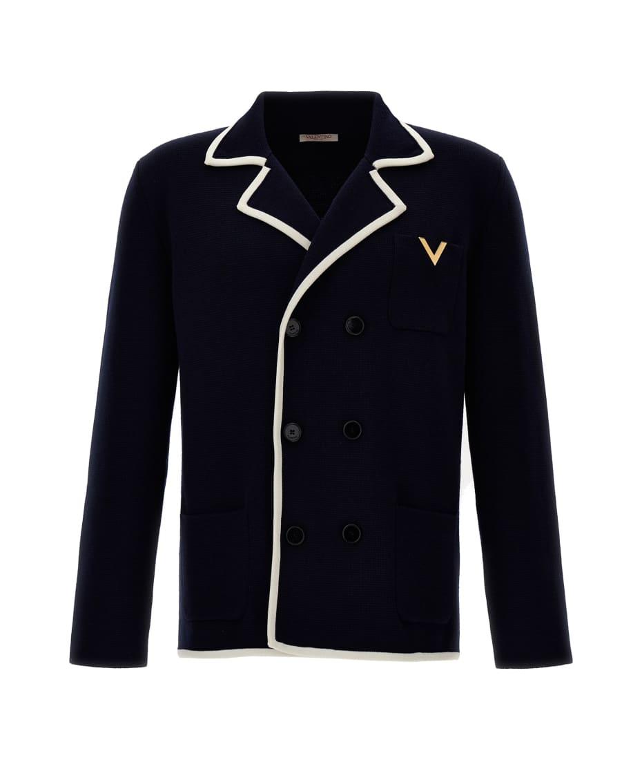 【関税込み】valentino garavani Valentino 'V Detail' cardigan Valentino Garavani Valentino 'v Detail' Cardigan | italist