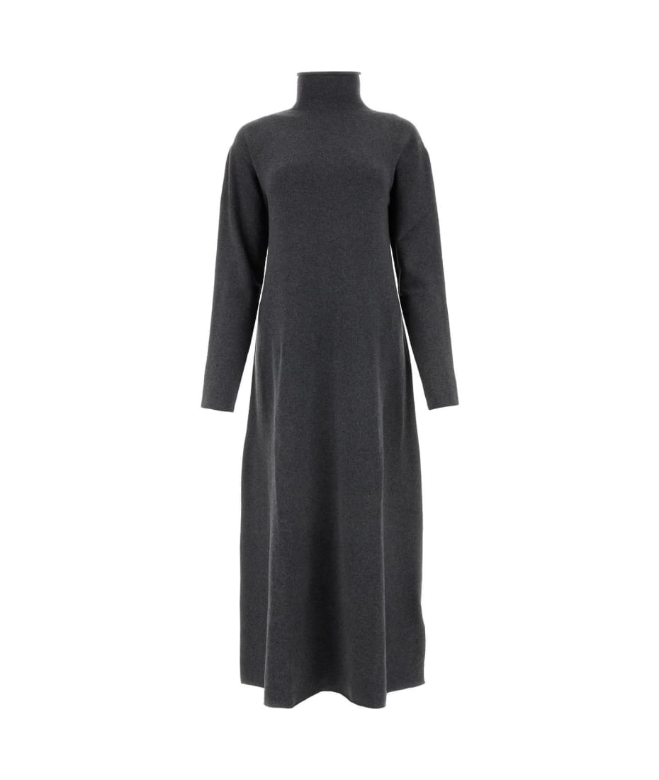 ワンピース JIL SANDER Cashmere knit dress dark grey Jil Sander Dark Grey Cashmere Sweater Dress | italist