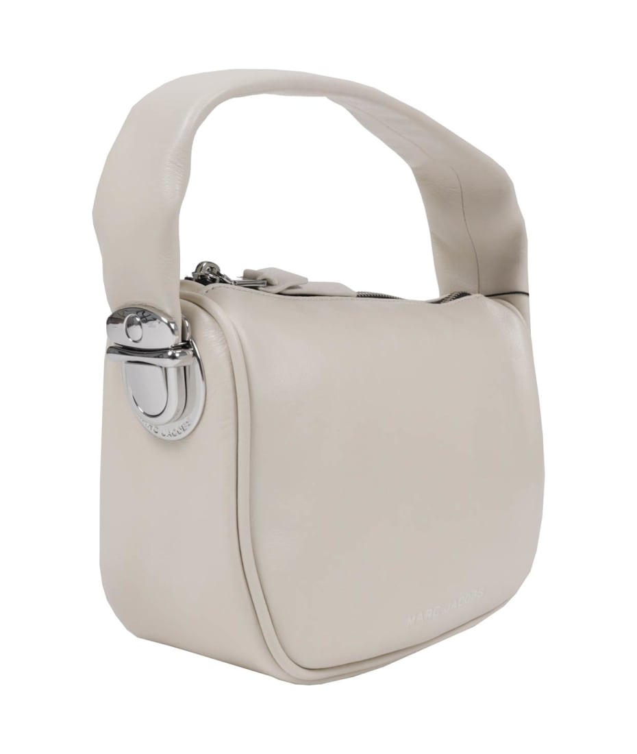 Marc Jacobs The Pushlock Mini Hobo Bag Cloud White