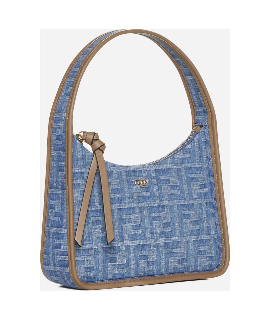 【FENDI】MINI FENDESSENCE BAG Fendi Fendessence Ff Denim Mini Bag | italist